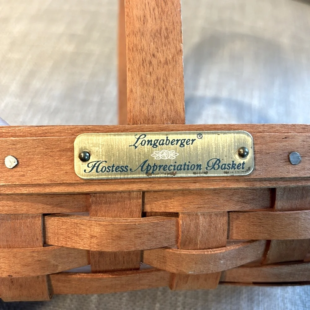 1993 Longaberger Hostess Appreciation Basket